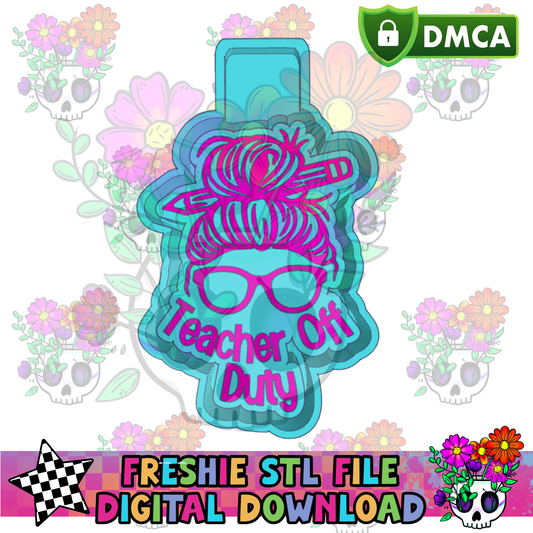 Teacher Off Duty Mold Maker STL File