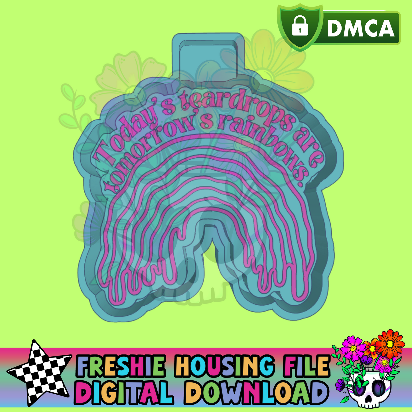 Teardrops and Rainbows Mold Maker STL File