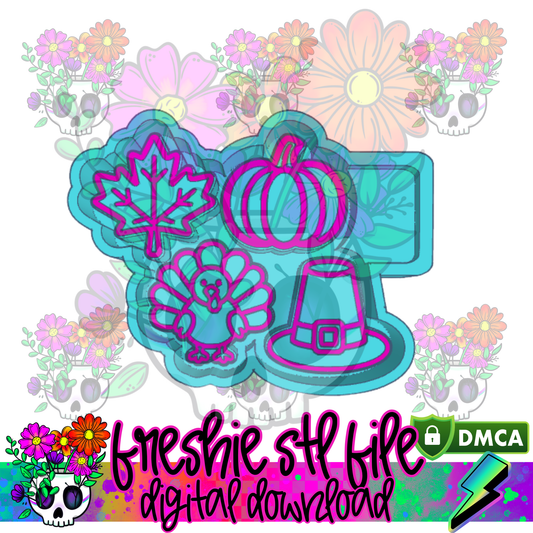 Thanksgiving Mold Maker STL File