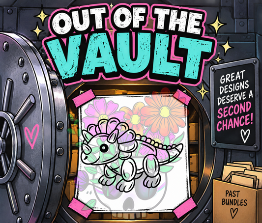 Out of the Vault - Balloon Dino Triceratops