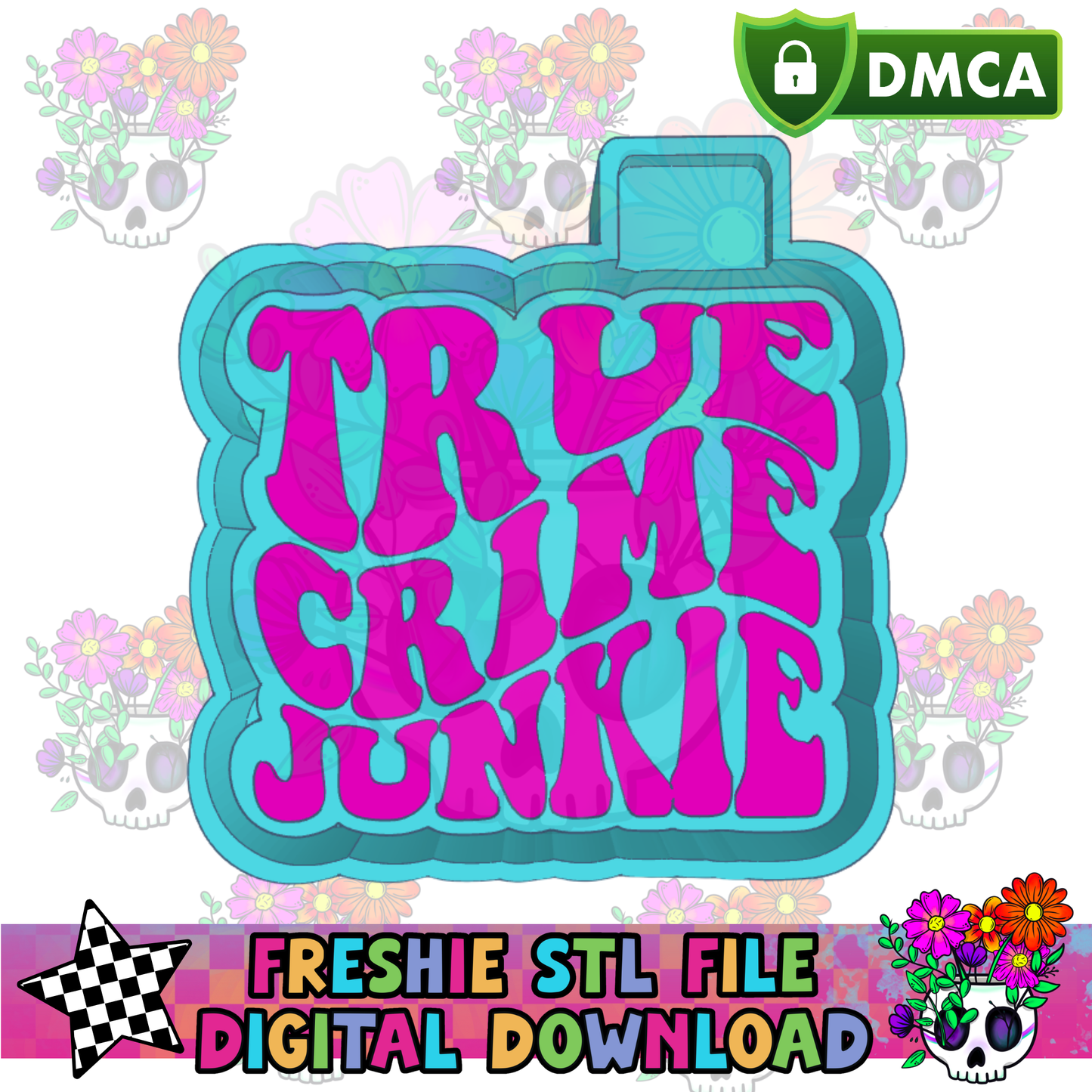 True Crime Junkie Housing Mold Maker STL File