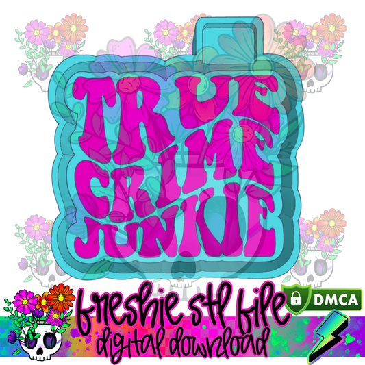 True Crime Junkie Housing Mold Maker STL File