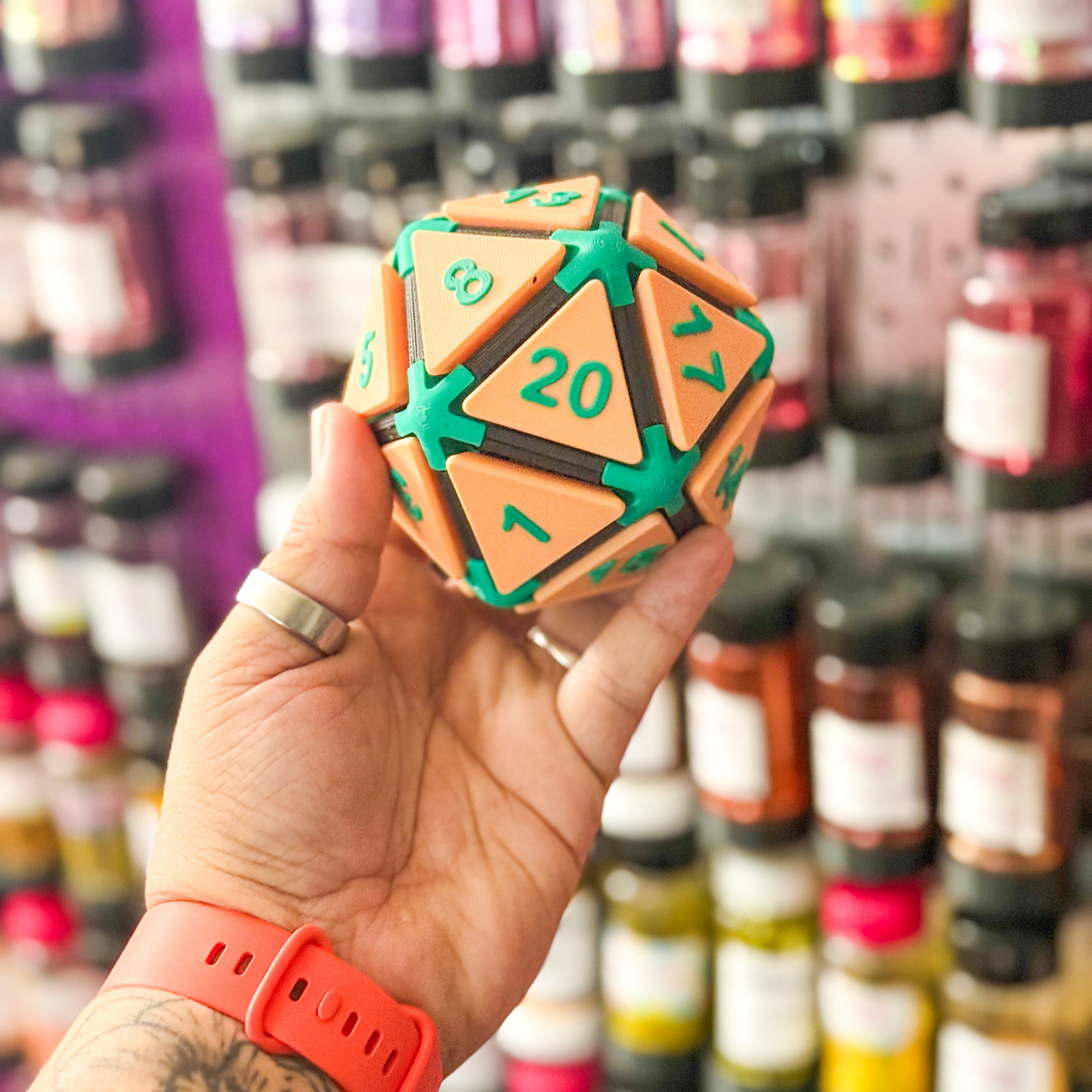 D20 Dice Clicker Fidget – For the Neurospicy & Nat 20 Seekers