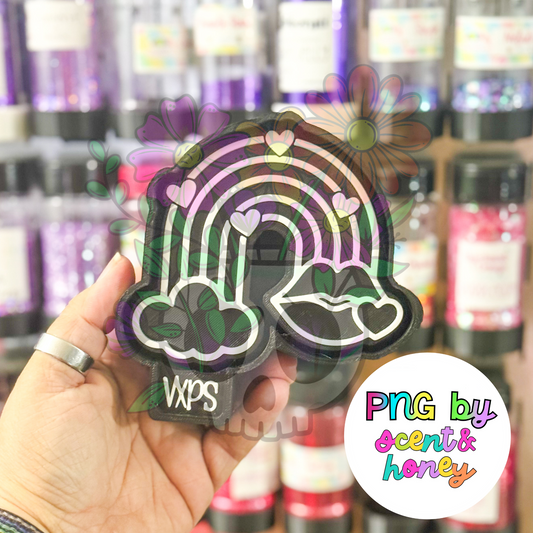 Rainbow Lips Freshie Mold - Semi Exclusive