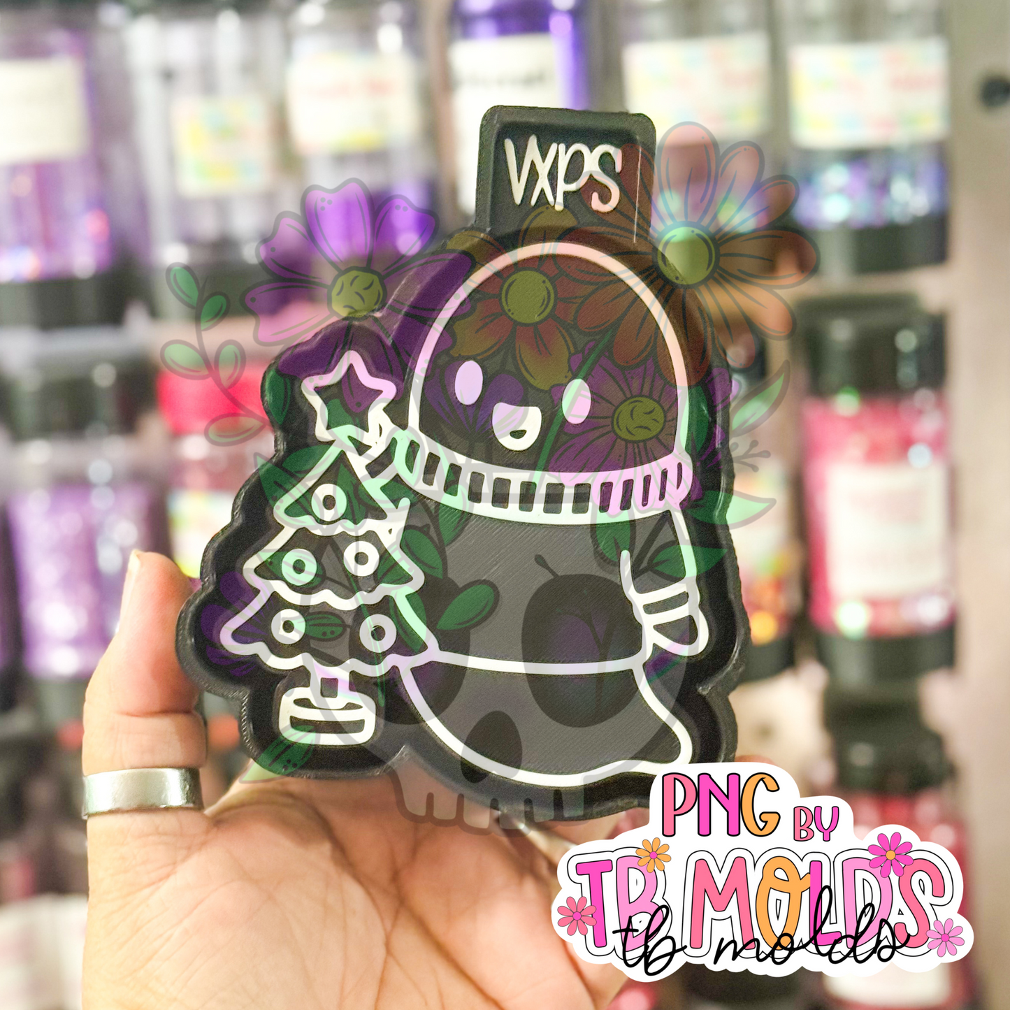 Christmas Tree Ghost Freshie Mold - Semi Exclusive