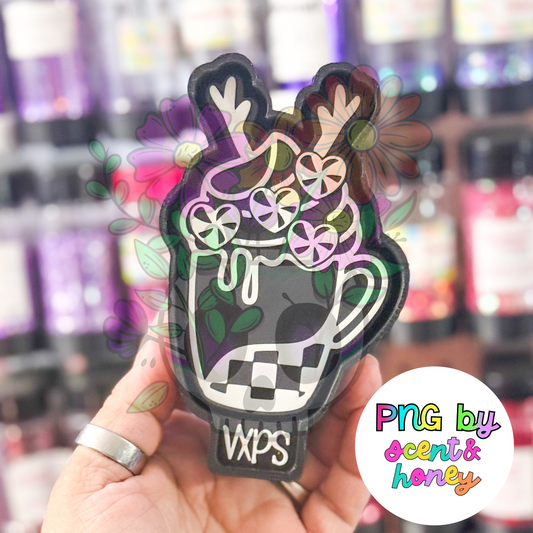 Peppermint Mocha Latte Freshie Mold - Semi Exclusive