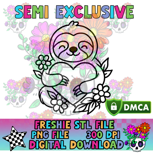 **VXP Semi Exclusive** Happy Valentine's Sloth