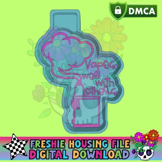 Vapes Well with Others Mold Maker STL File