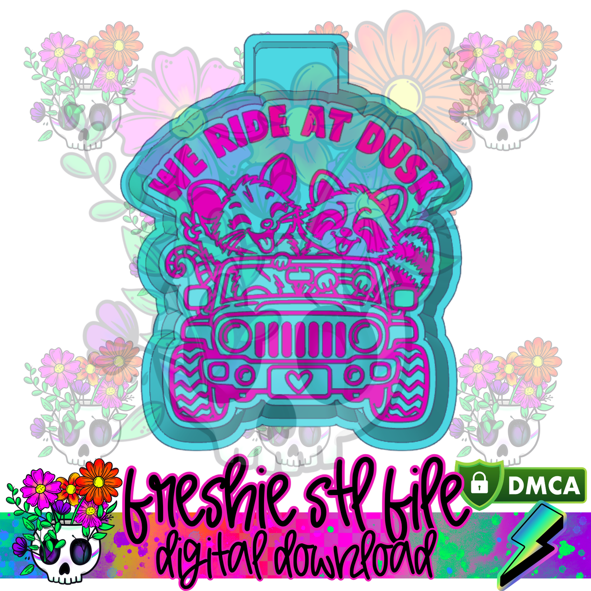 We Ride at Dusk Mold Maker STL File