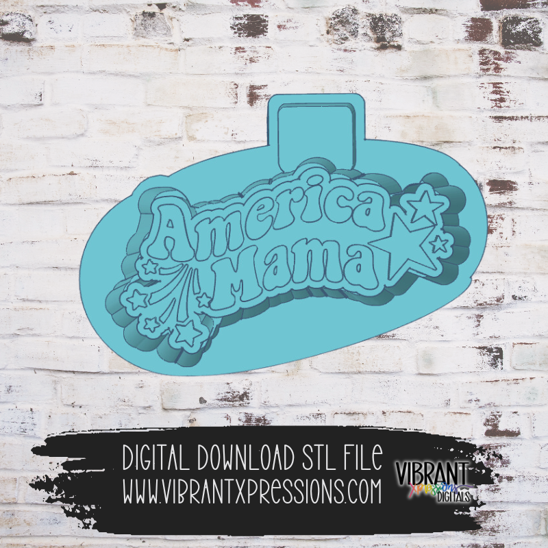 America Mama Housing Mold Maker STL File