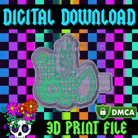 Lighting the Western Fires Mold Maker STL File