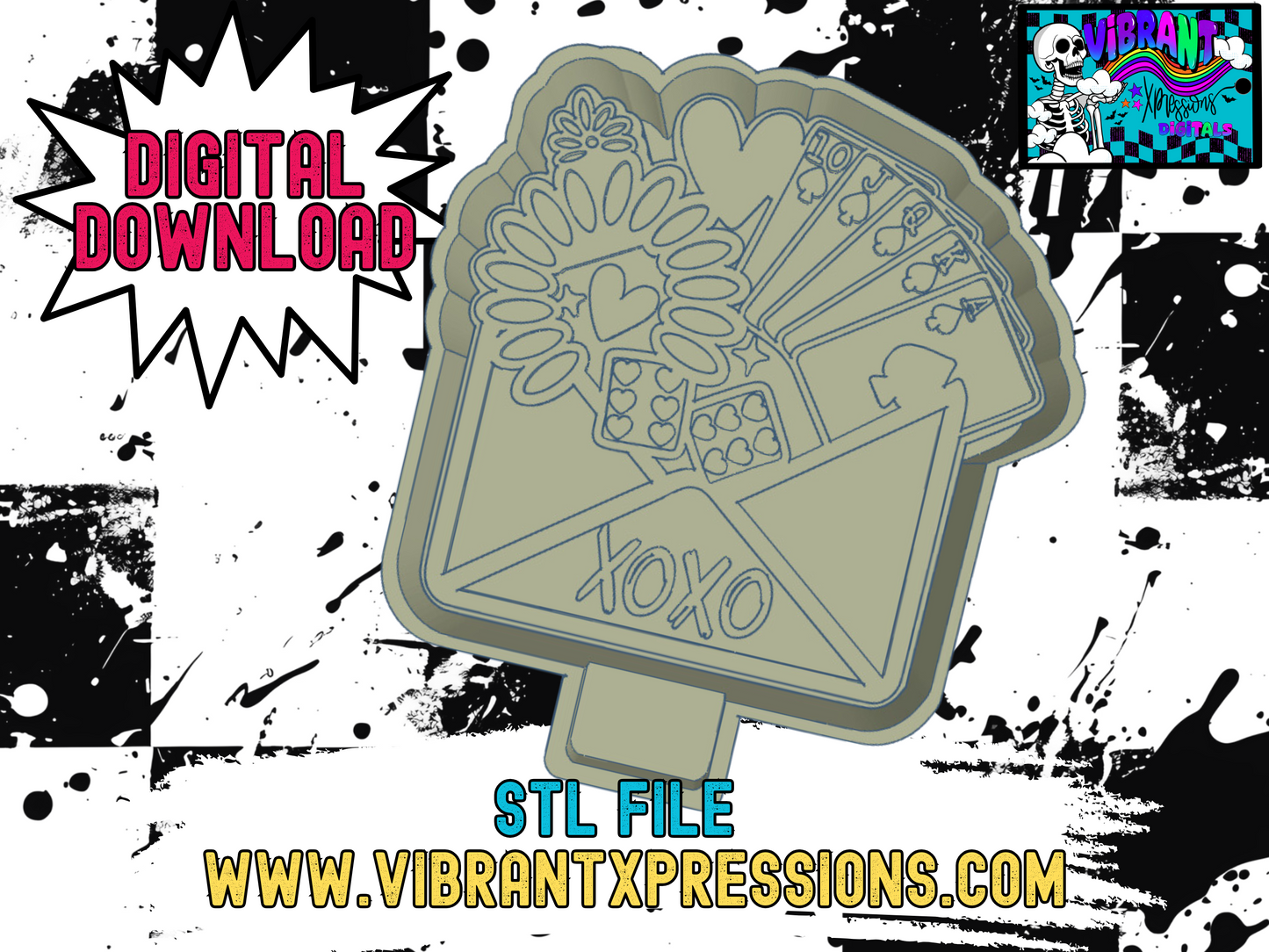 Western Valentine Mold Maker STL File