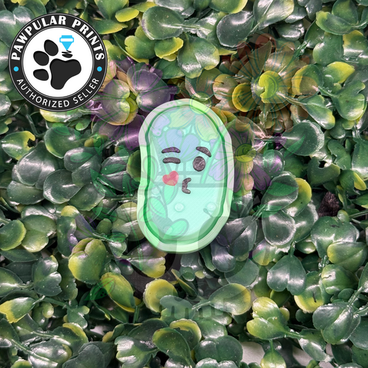 Winking Kiss Pickle Fidget Clicker