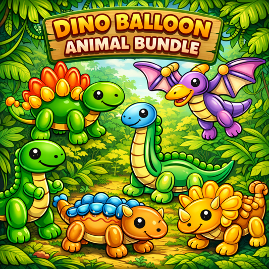 Dinosaurs - Balloon Animal Bundle