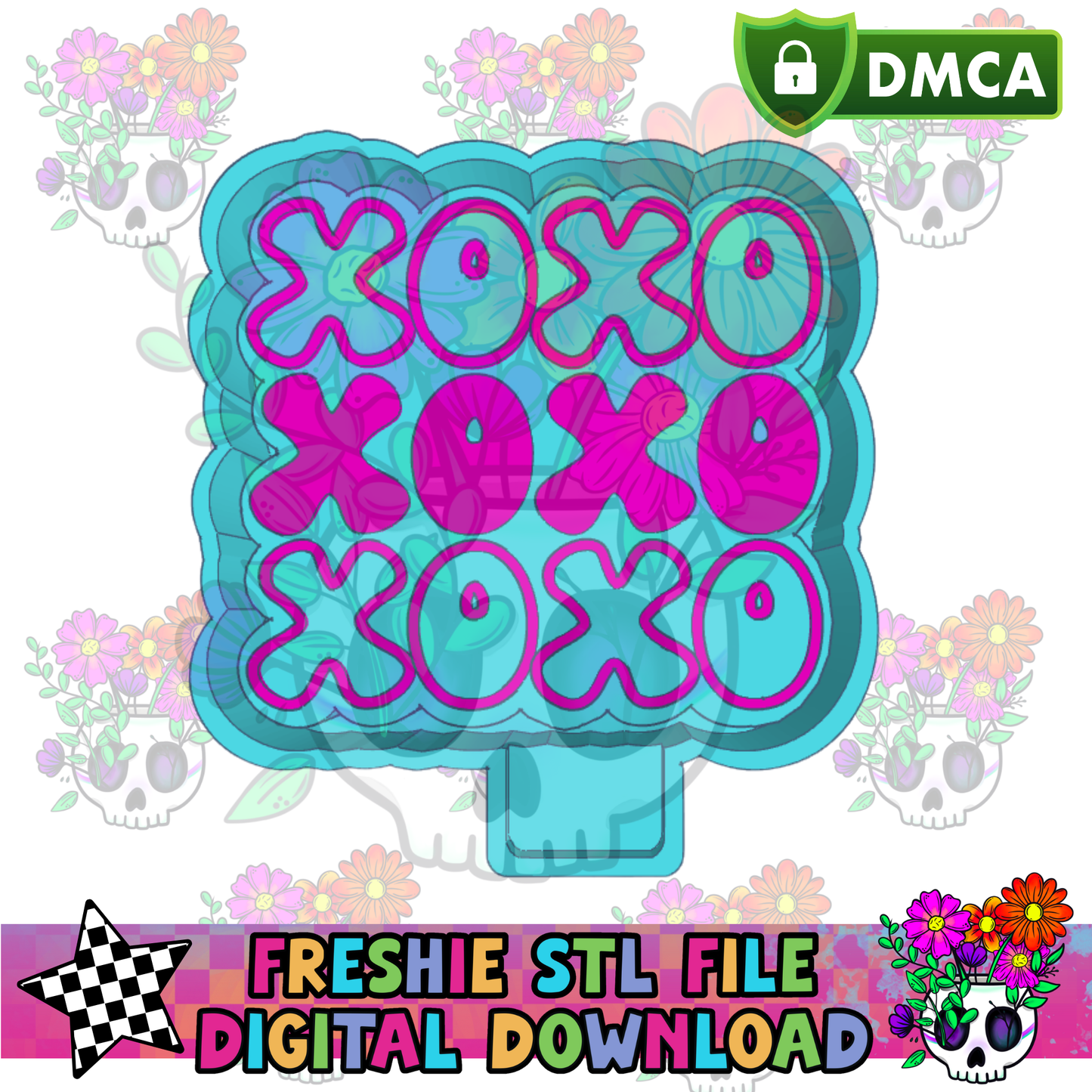 XOXO Mold Maker STL File