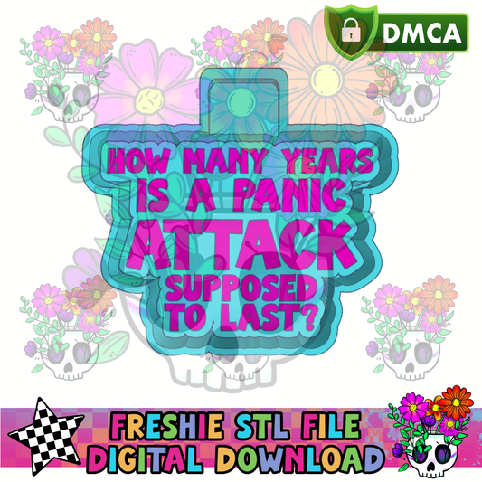 Years Panic Attack Mold Maker STL File