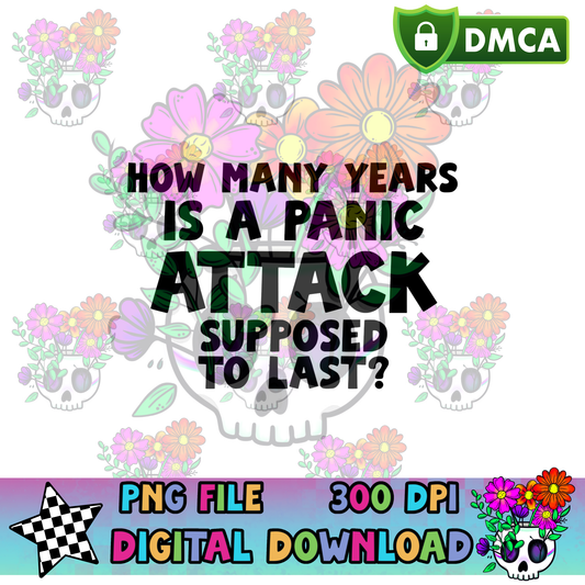 Years Panic Attack - PNG
