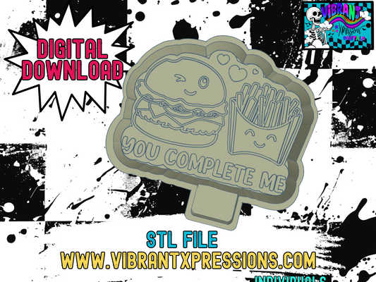 You Complete Me Mold Maker STL File