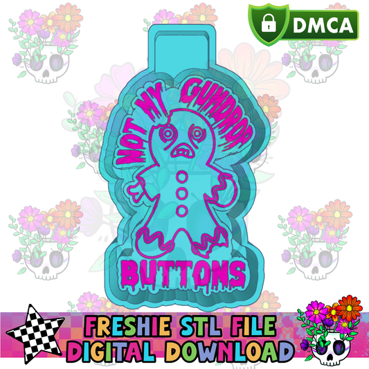 Zombie Gingy Mold Maker STL File