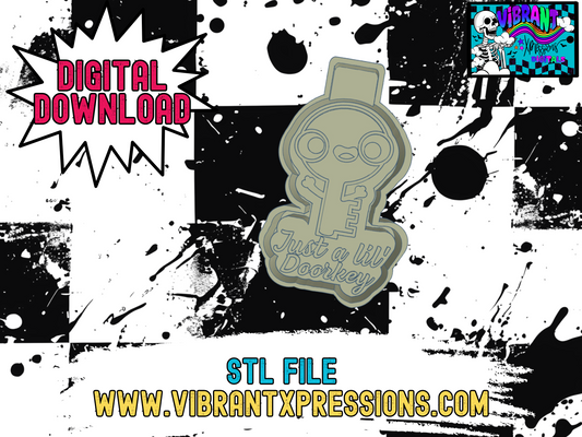 Just A Lil Doorkey Mold Maker STL File