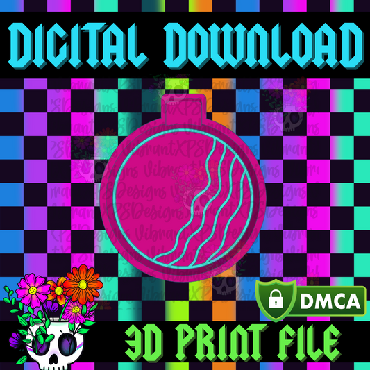 Long Line Geode Mold Maker STL File