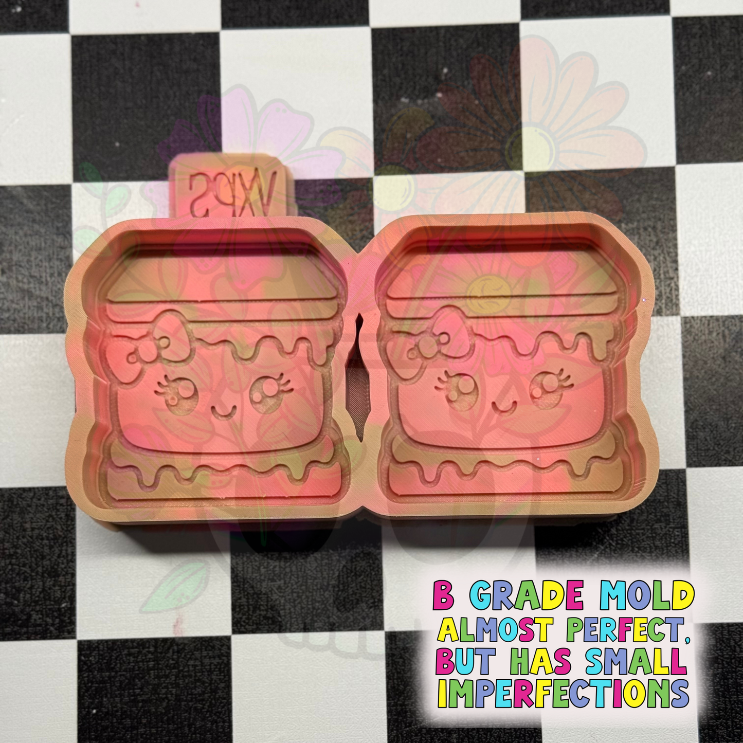 Smores Vents (Coral/Mocha) - B Grade