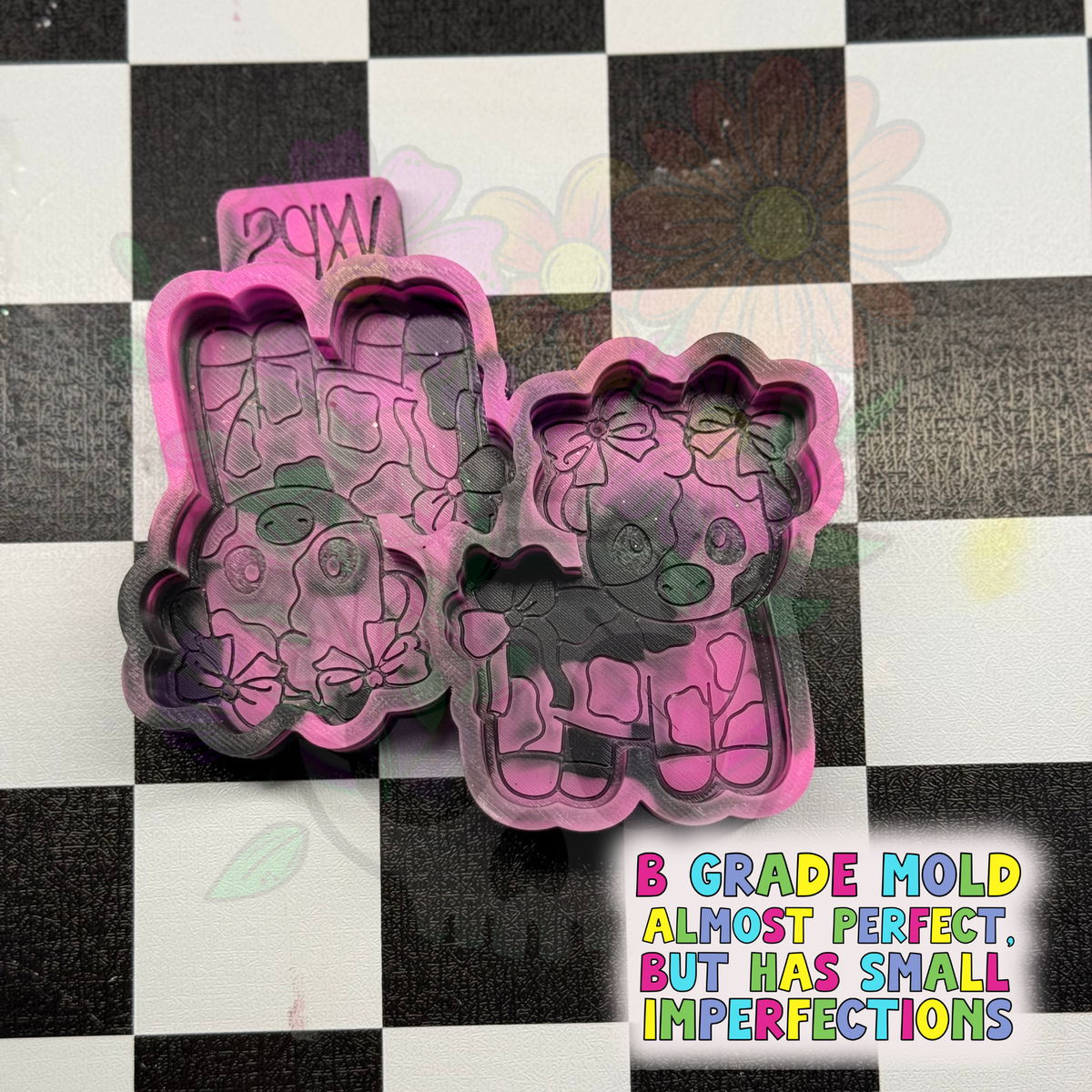 Cute Cow Mimi (Pink/Black) - B Grade