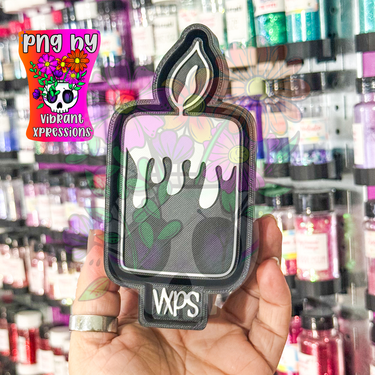 Flame Candle - Freshie Mold