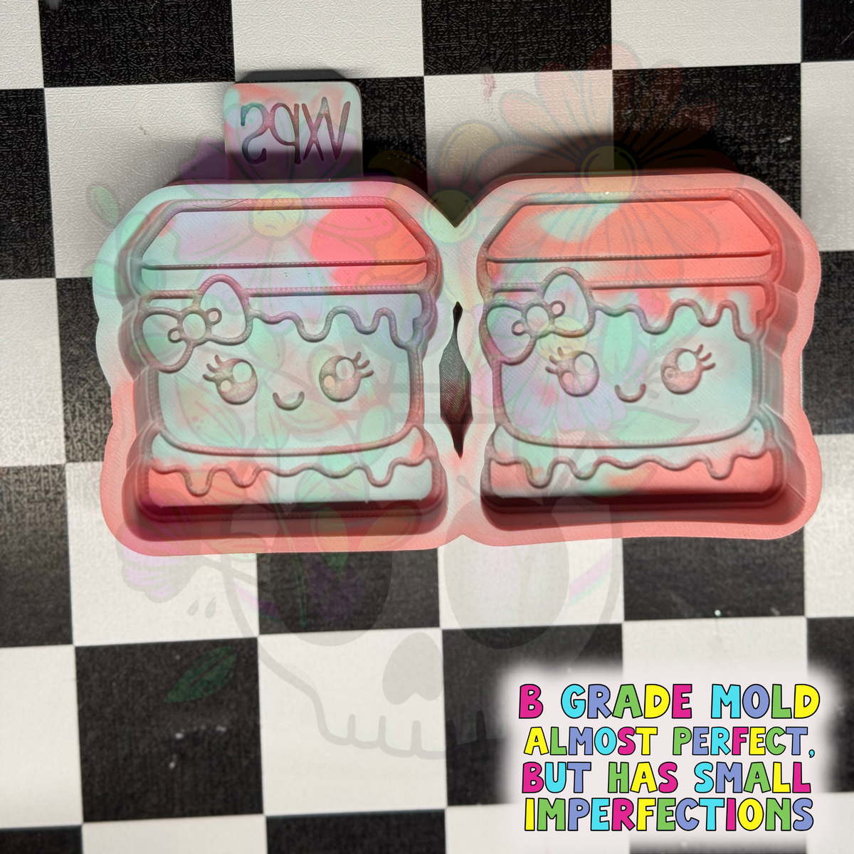 Smores Vents (Teal/Coral) - B Grade