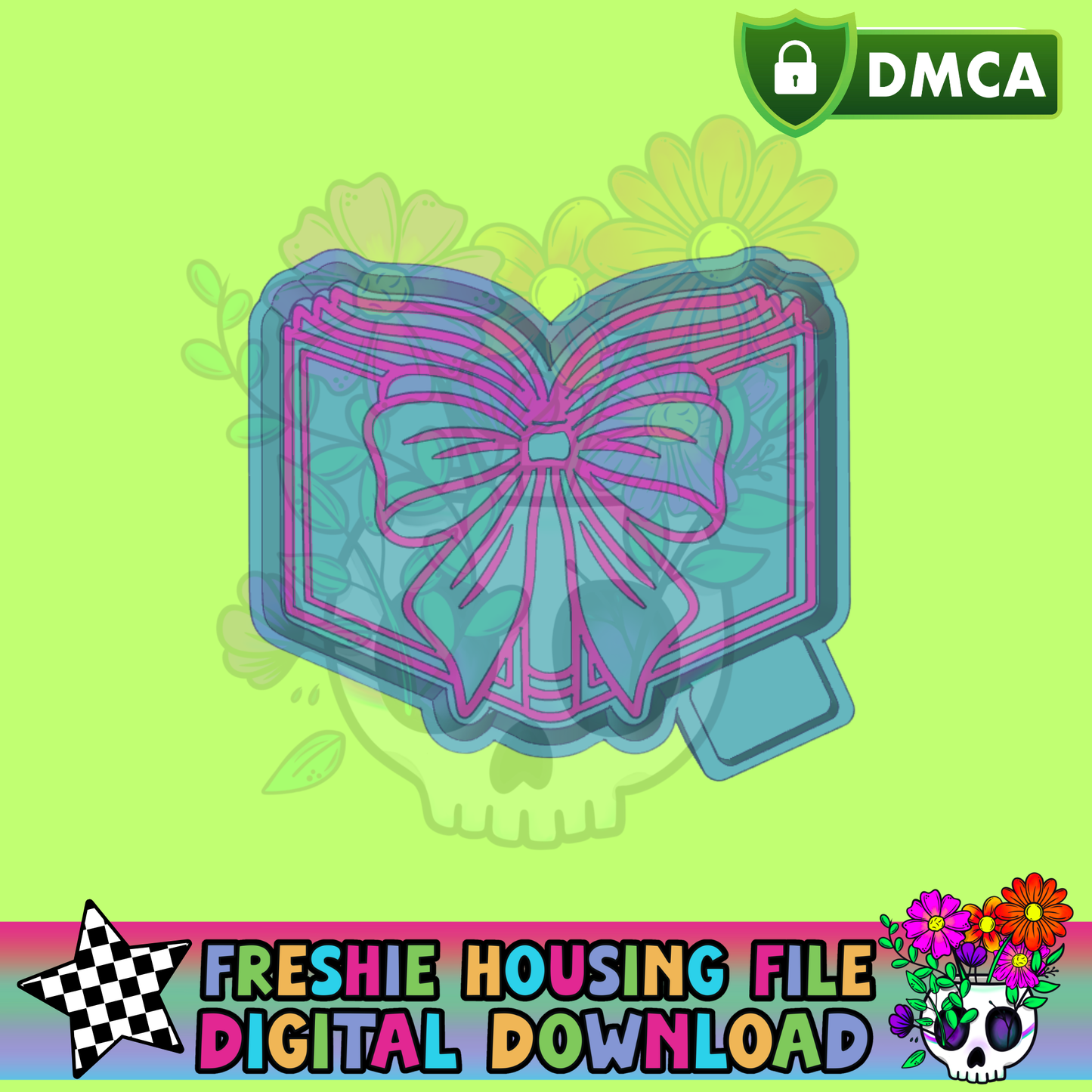 Bow Book Mold Maker STL File