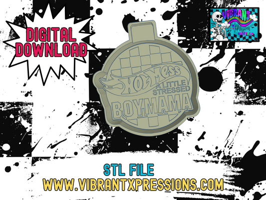 Hot Mess Boy Mama Mold Maker STL File