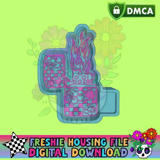 Cherry Lighter Mold Maker STL File