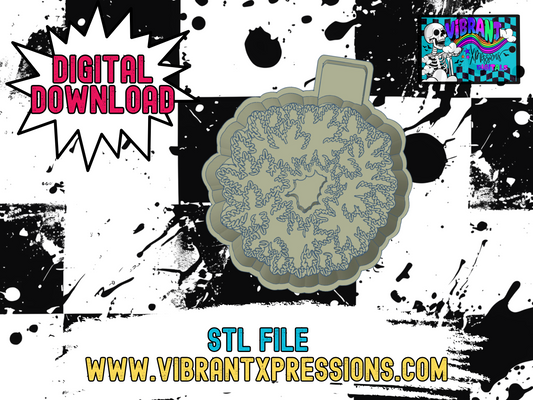 Christmas Wreath Housing Mold Maker STL File