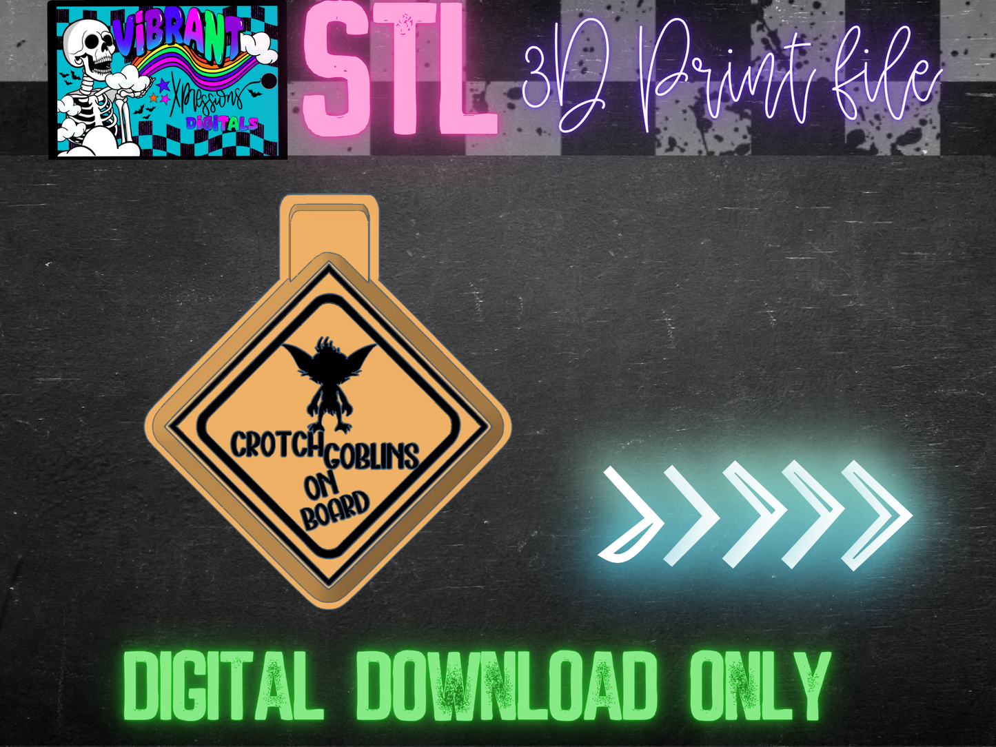 Crotch Goblins Mold Maker STL File