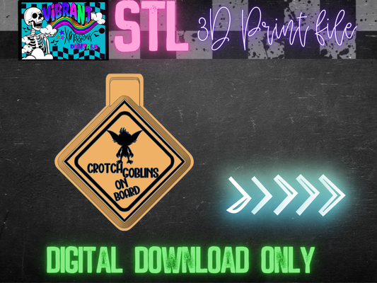 Crotch Goblins Mold Maker STL File