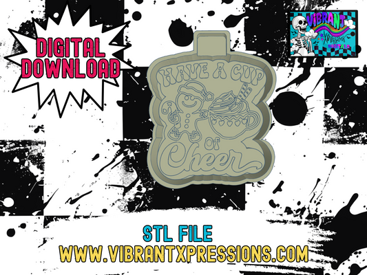 Cup of Cheer Mold Maker STL File
