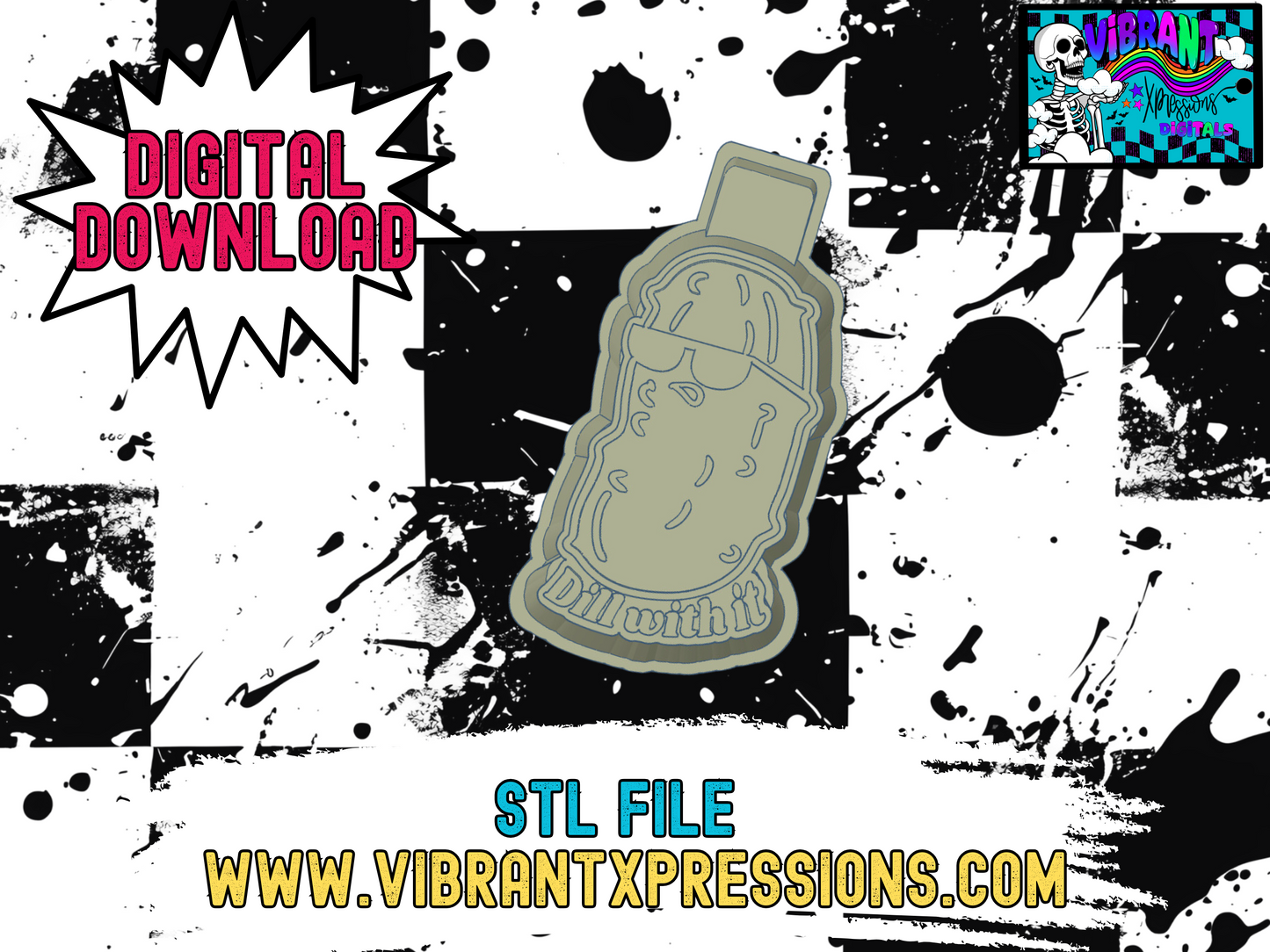 Dill With It Mold Maker STL File