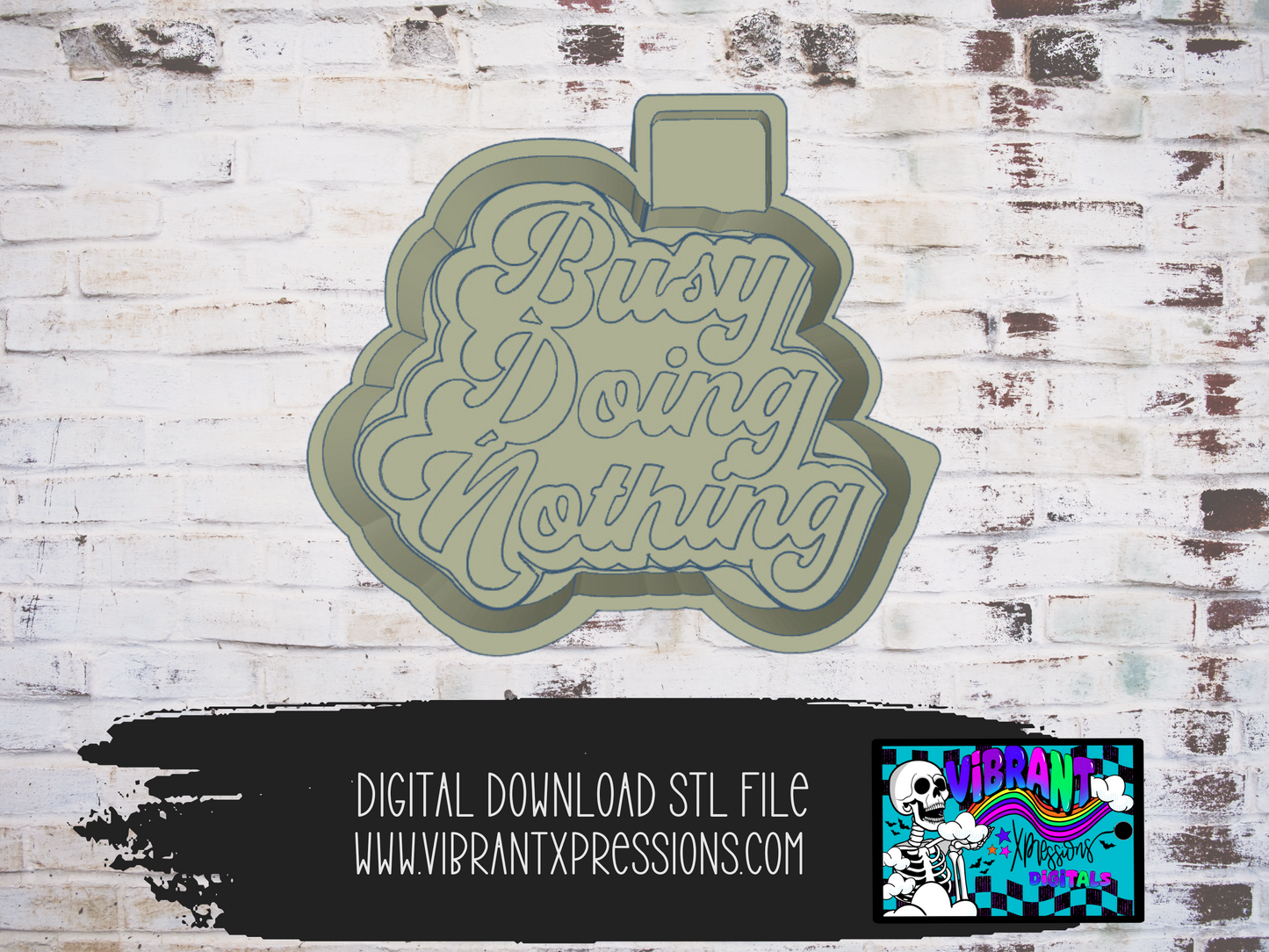 Busy Doing Nothing Mold Maker STL File