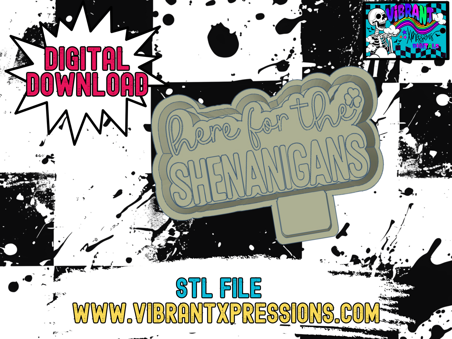 For The Shenanigans Mold Maker STL File