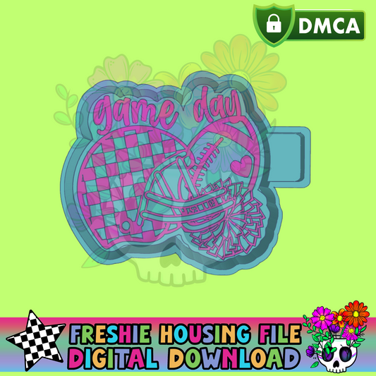 Pom Pom Game Day Mold Maker STL File