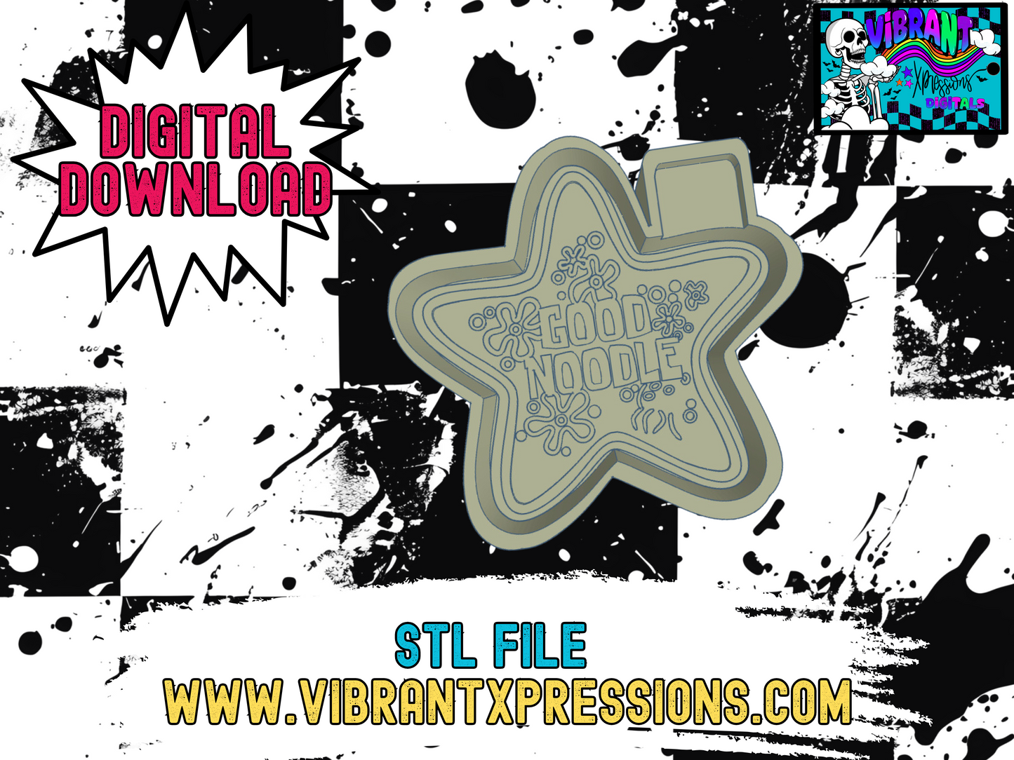 Good Noodle Mold Maker STL File