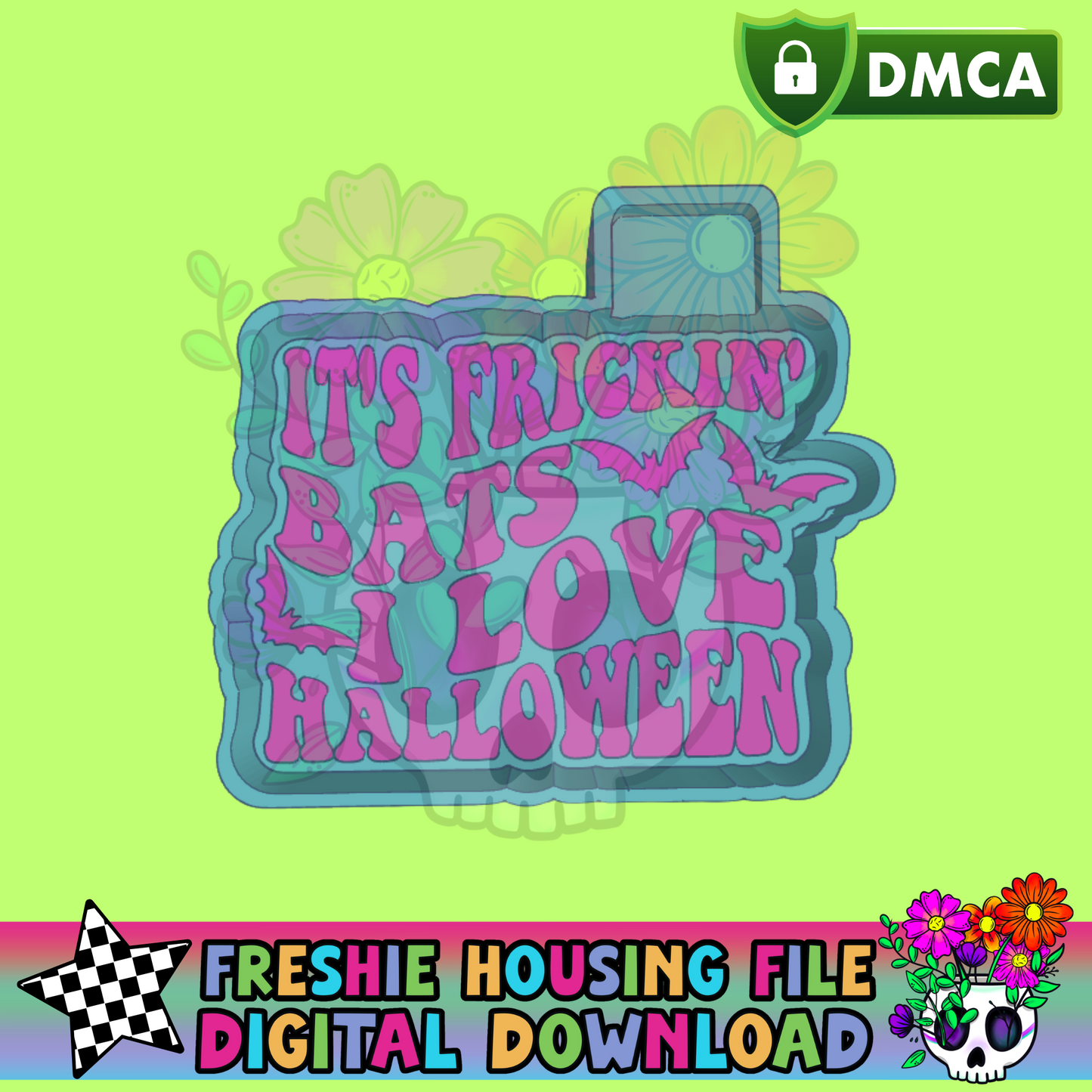 It's Frickin Bats Mold Maker STL File