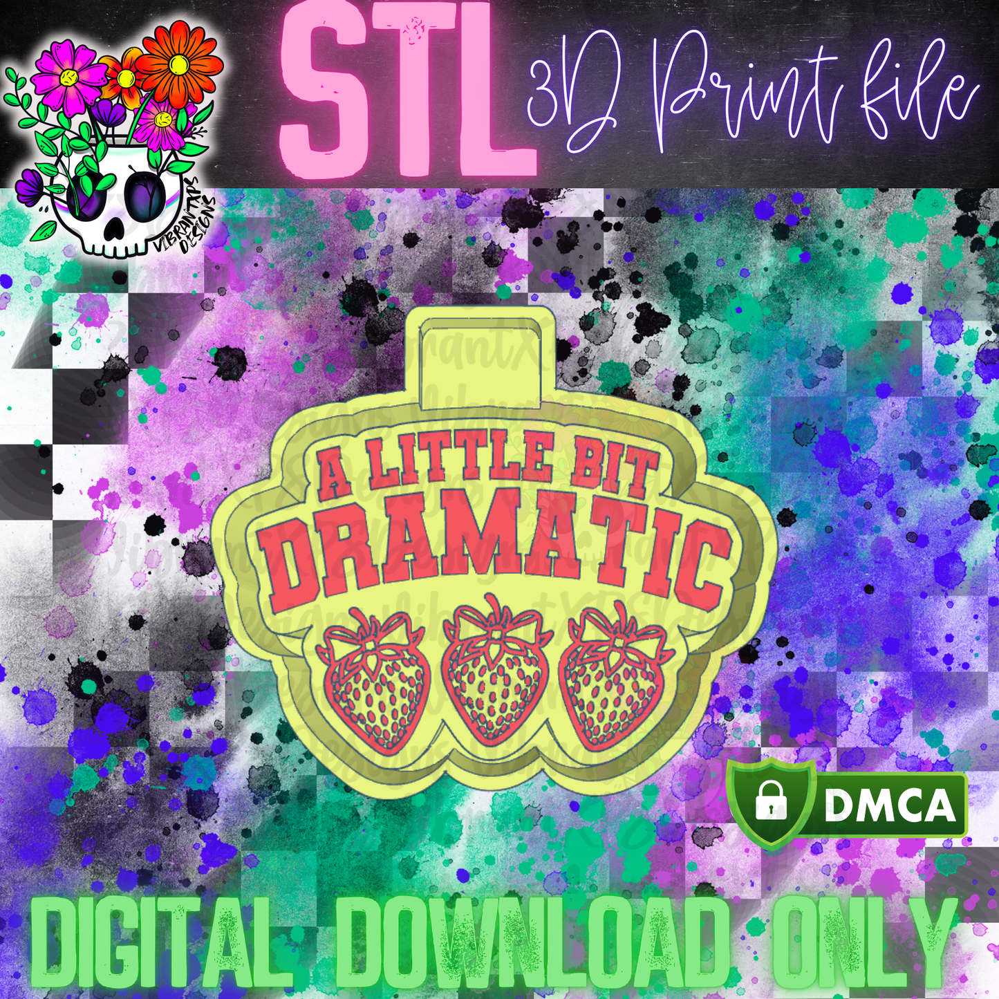 Little Bit Dramatic Mold Maker STL File