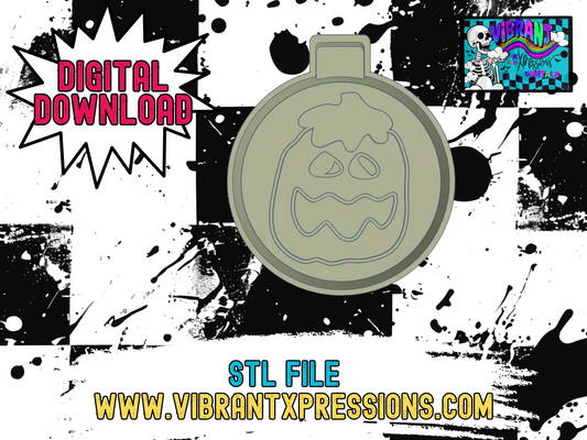 Pumpkin Holiday Cookie Mold Maker STL File