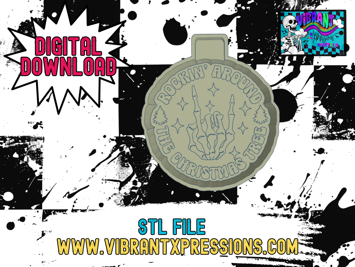 Rockin Around Mold Maker STL File