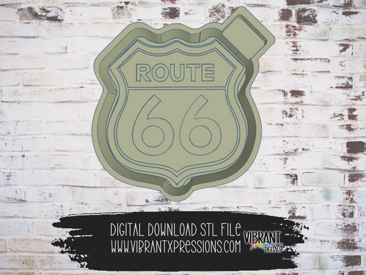 Route 66 Mold Maker STL File