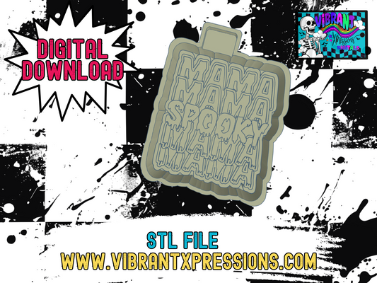 Spooky Mama Mold Maker STL File