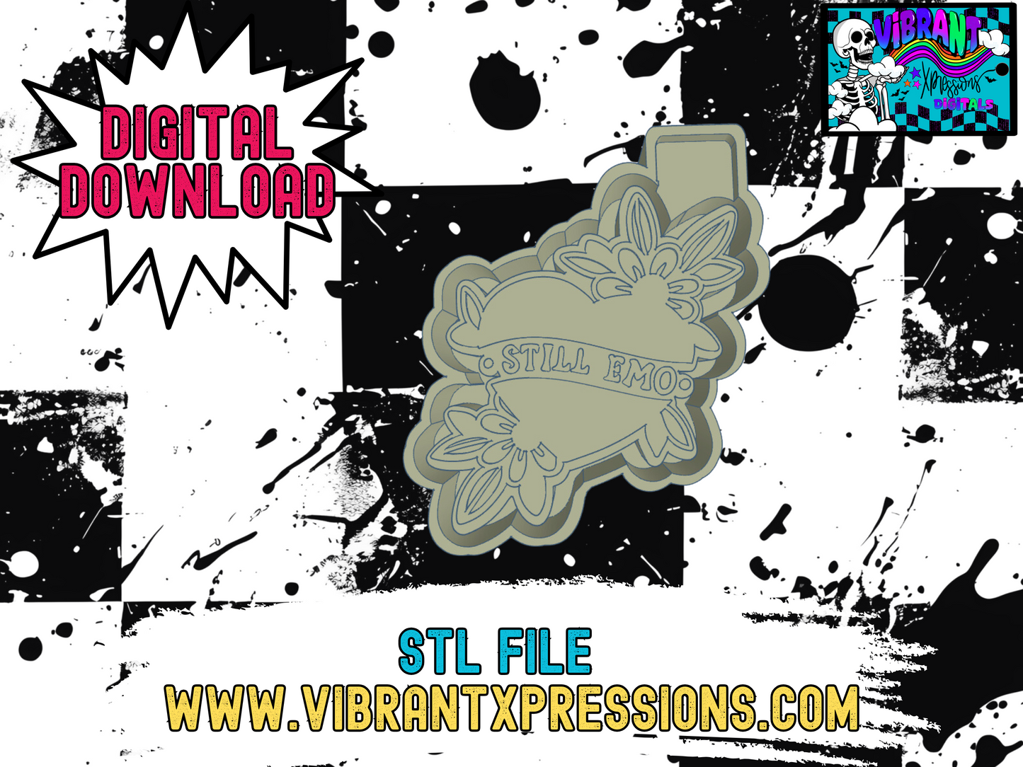 Still Emo Mold Maker STL File