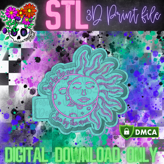 Sun And Moon Mold Maker STL File