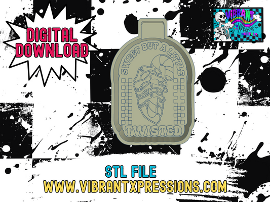 Sweet But Twisted Mold Maker STL File